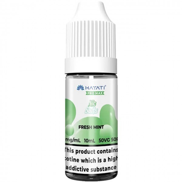 Fresh Mint Nic Salt E Liquid 10ml By Hayati Pro Max