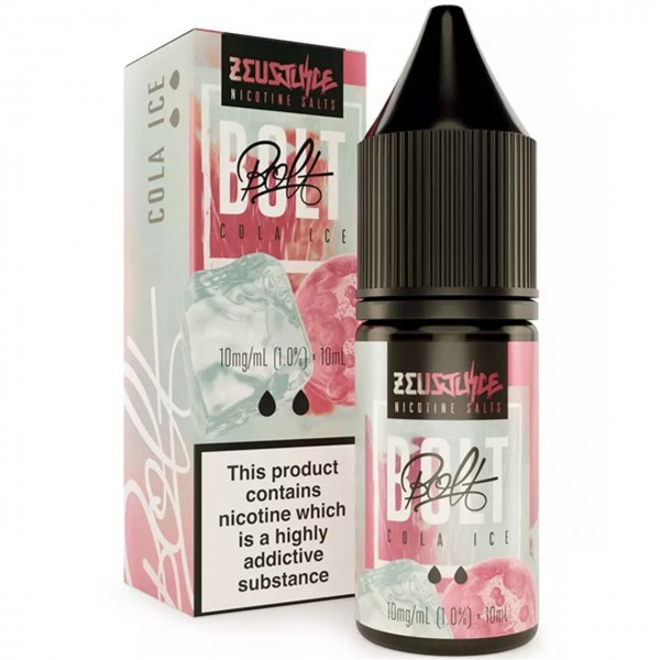 Cola Ice Nic Salt E Liquid 10ml by Bolt