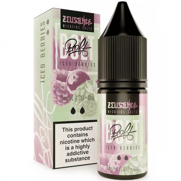 Iced Berries Nic Salt E Liquid 10ml by Bolt
