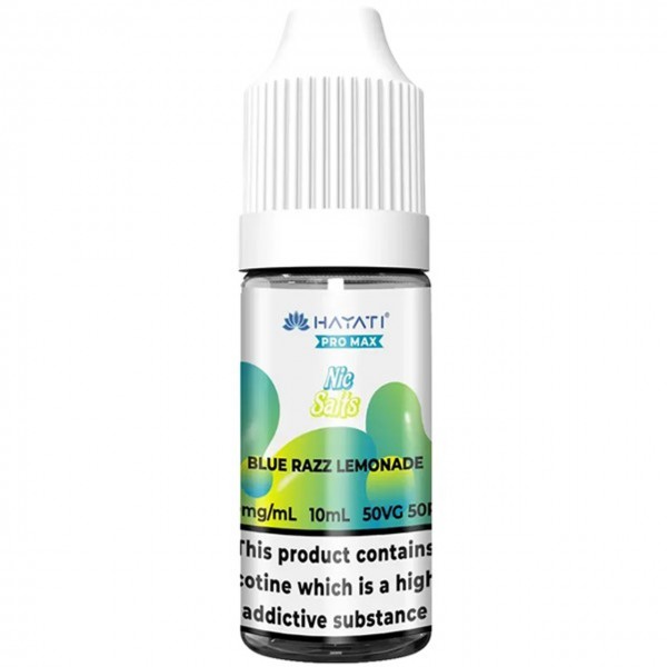 Blue Razz Lemonade Nic Salt E Liquid 10ml By Hayati Pro Max