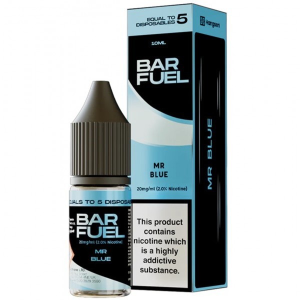 Mr Blue Bar Fuel Nic Salt E Liquid 10ml by Hangsen