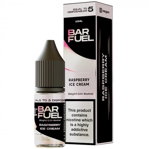 Raspberry Ice Cream Bar Fuel Nic Salt E Liquid 10ml by Hangsen