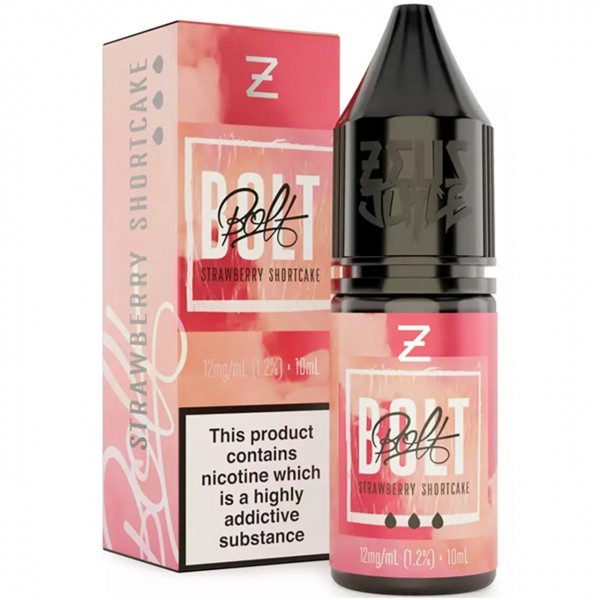 Strawberry Shortcake Nic Salt E Liquid 10ml by Bolt