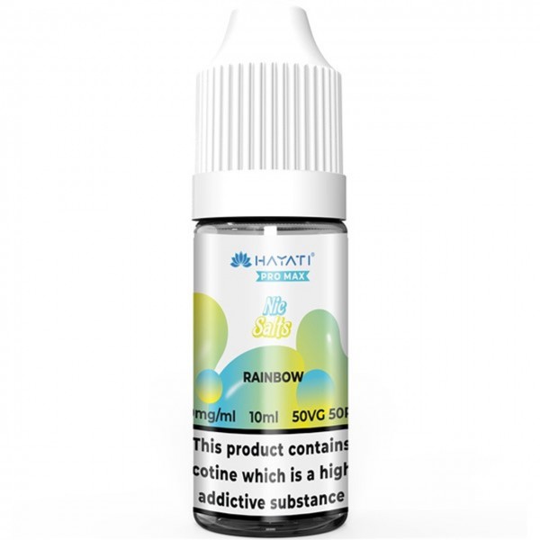 Rainbow Nic Salt E Liquid 10ml By Hayati Pro Max