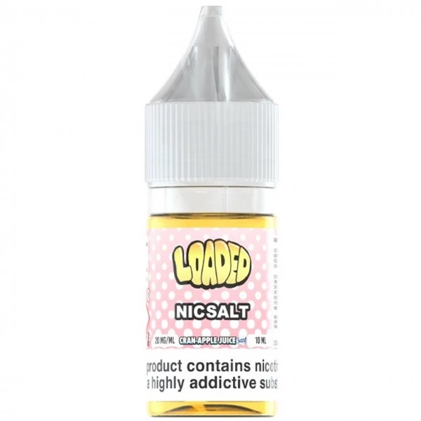 Cran Apple Juice Iced Nic Salt E Liquid 10ml by Loaded