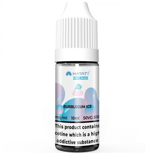 Bubblegum Ice Nic Salt E Liquid 10ml By Hayati Pro Max