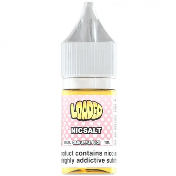 Cran Apple Juice Nic Salt E Liquid 10ml by Loaded