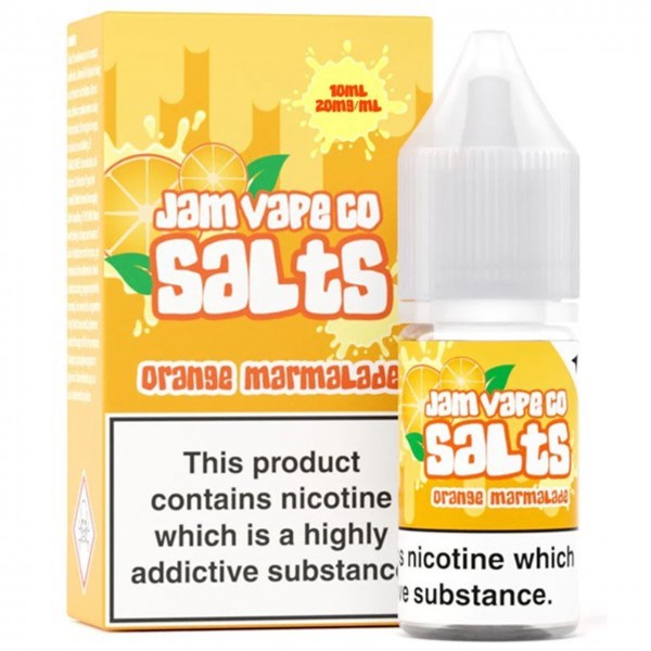 Orange Marmalade Nic Salt E Liquid By Jam Vape Co