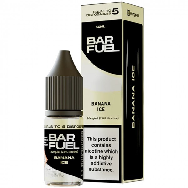 Banana Ice Bar Fuel Nic Salt E Liquid 10ml by Hangsen