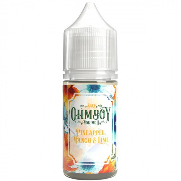 Pineapple Mango Lime Nic Salt 10ml E Liquid By Ohm Boy Volume II