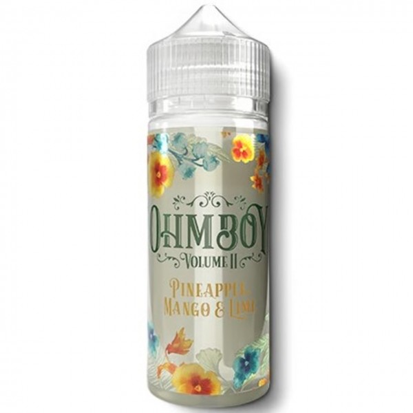 Pineapple Mango Lime Shortfill E Liquid 100ml by Ohm Boy Volume II