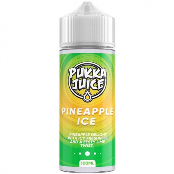 Pineapple Ice E Liquid 100ml Shortfill by Pukka Juice