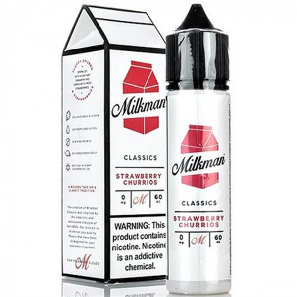 Strawberry Churrios E Liquid 50ml Shortfill by The Milkman