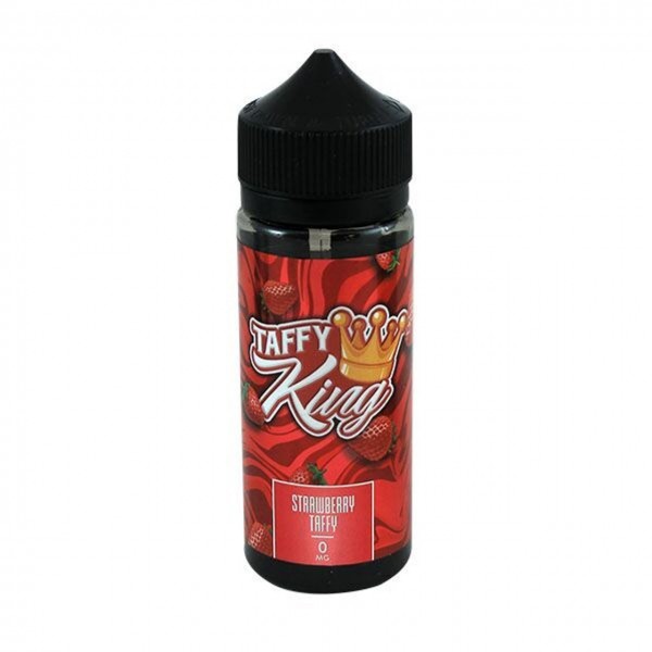 Strawberry Taffy E Liquid 100ml Shortfill By Taffy King