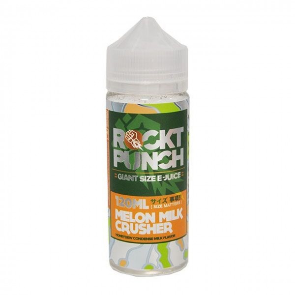 Melon Milk Crusher E Liquid 100ml Shortfill By Rockt Punch