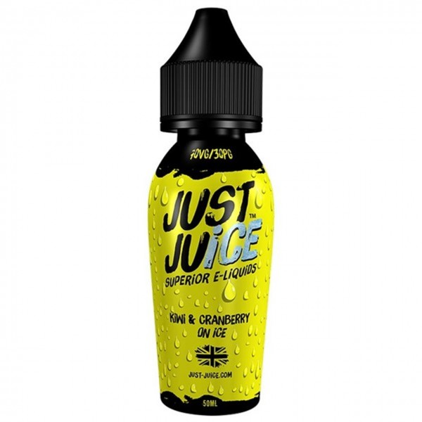 Kiwi & Cranberry on Ice E Liquid 50ml Shortfill by Just Juice