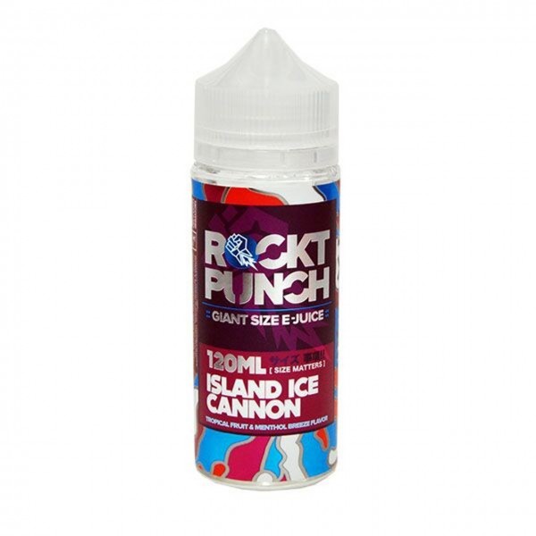 Island Ice Cannon E Liquid 100ml Shortfill By Rockt Punch