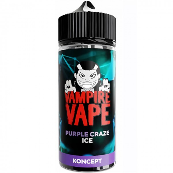 Purple Craze Ice E Liquid 100ml By Koncept Vampire Vape