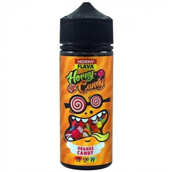Orange Candy E Liquid 100ml by Horny Flava Candy Series