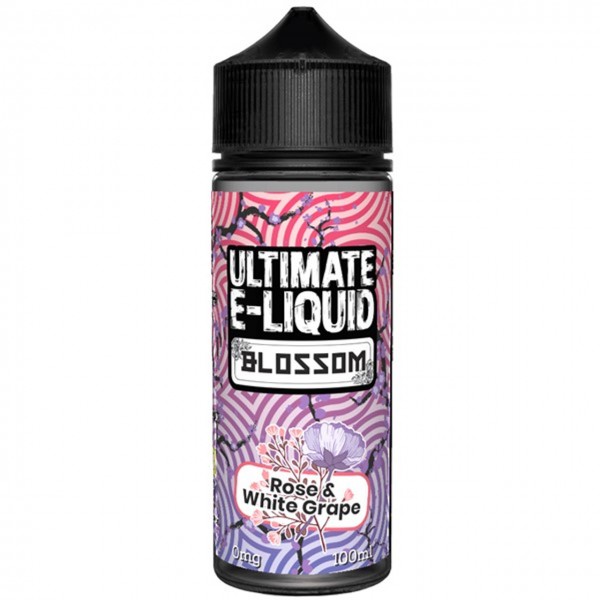 Rose & White Grape Blossom E Liquid 100ml by Ultimate Puff