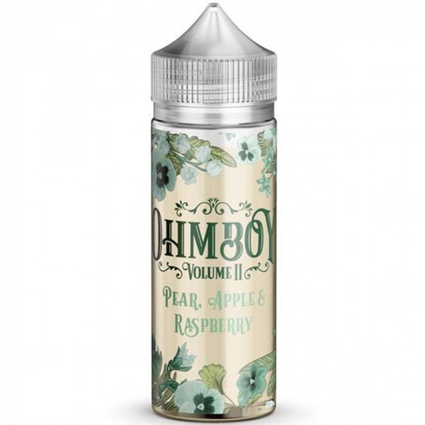 Pear Apple & Raspberry Shortfill E Liquid 100ml by Ohm Boy Volume II