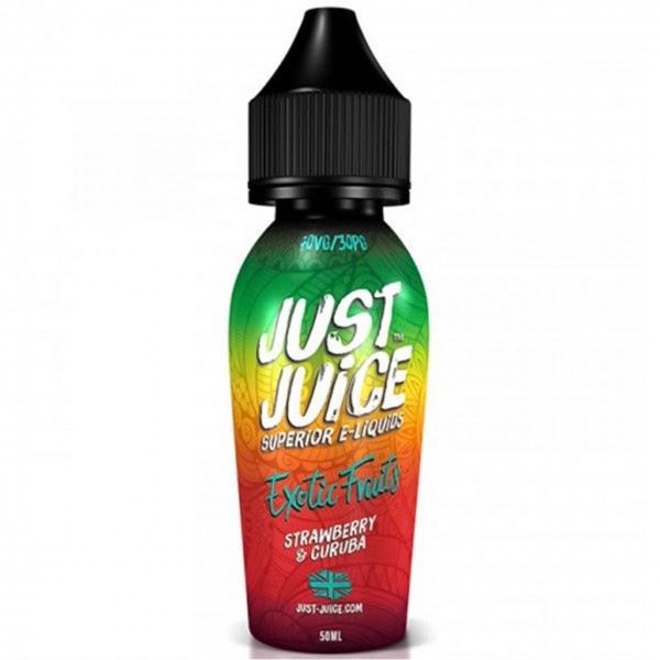 Strawberry & Curuba E Liquid 50ml by Just Juice Exotic Fruits