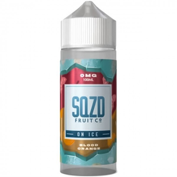 Blood Orange On Ice E Liquid 100ml by SQZD