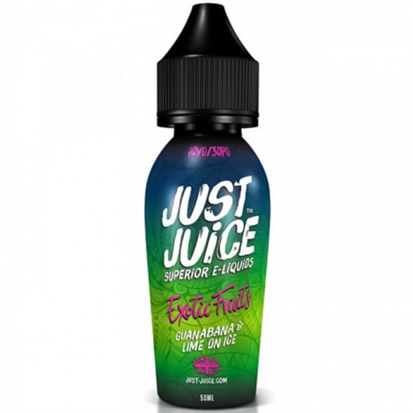 Guanabana & Lime On Ice E Liquid 50ml by Just Juice Exotic Fruits