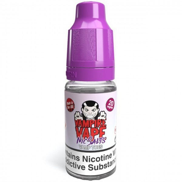 Vamp Toes Nic Salt E Liquid 10ml By Vampire Vape
