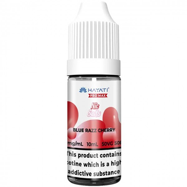 Blue Razz Cherry Nic Salt E Liquid 10ml By Hayati Pro Max
