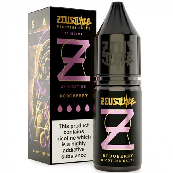 Dodoberry Nic Salt E Liquid 10ml by Zeus Juice