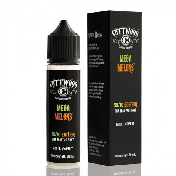 Mega Melons Shortfill E Liquid 50ml by Cuttwood