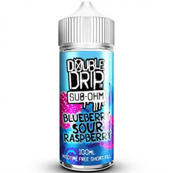 Blueberry Sour Raspberry E Liquid 100ml by Double Drip