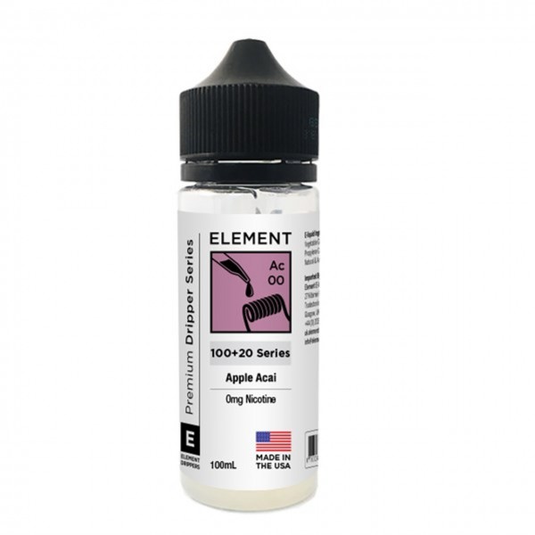 Apple Acai E Liquid 100ml by Element