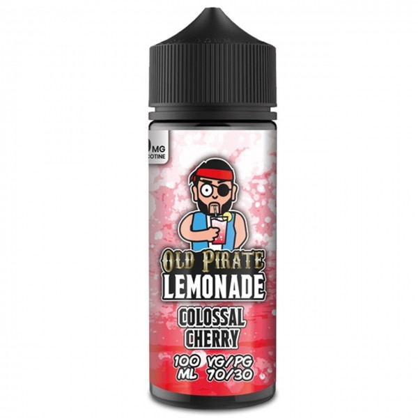 Colossal Cherry E Liquid 100ml by Old Pirate Lemonade