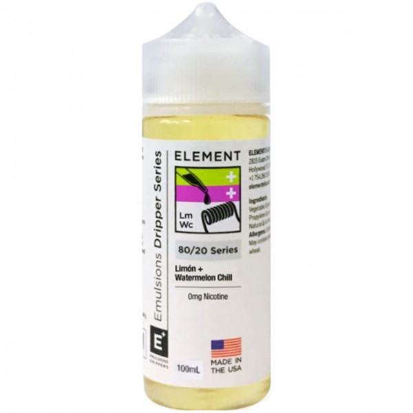 Limon Watermelon Chill E Liquid 100ml by Element Emulsion Series