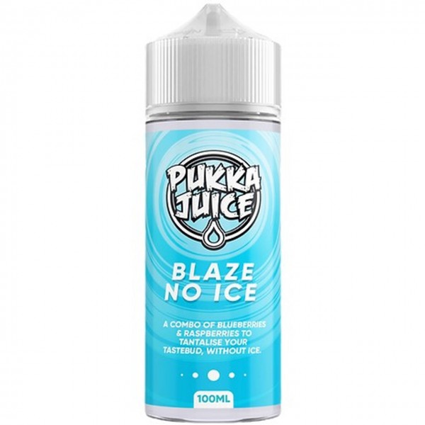 Blaze No Ice E Liquid 100ml Shortfill by Pukka Juice