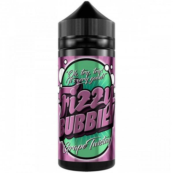 Grape Twistay E Liquid 100ml Shortfill by Fizzy Bubbily