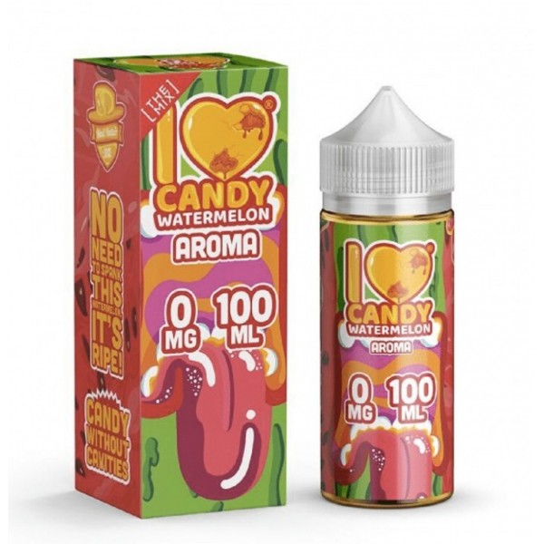 I Love Candy Watermelon Eliquid 100ml by Mad Hatter Juice