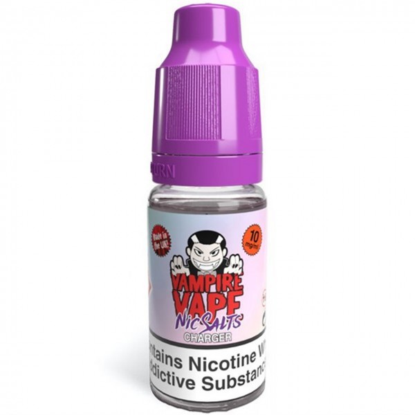 Charger Nic Salt E Liquid 10ml By Vampire Vape