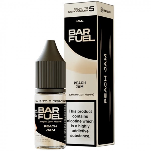 Peach Jam Bar Fuel Nic Salt E Liquid 10ml by Hangsen