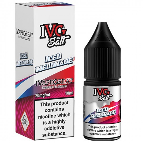 Iced Melonade Crushed Nic Salt E Liquid 10ml By I VG