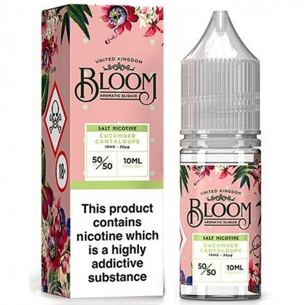 Cucumber Cantaloupe Nic Salt E Liquid 10ml By Bloom