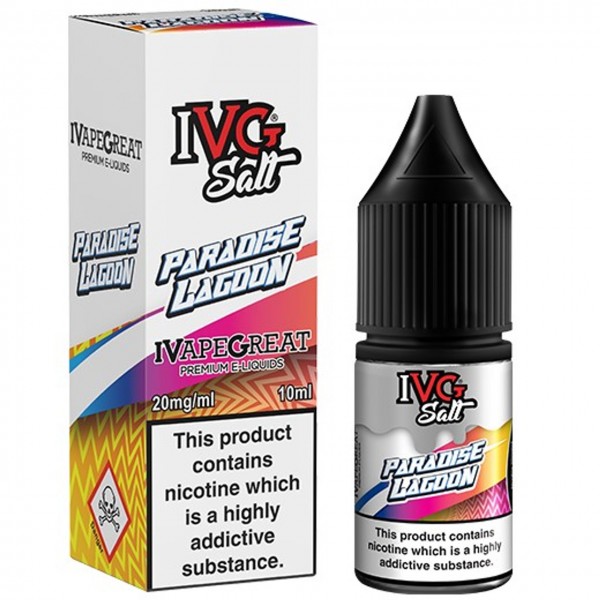 Paradise Lagoon Crushed Nic Salt E Liquid 10ml By I VG