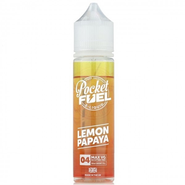 Lemon Papaya E Liquid 50ml by Pocket Fuel