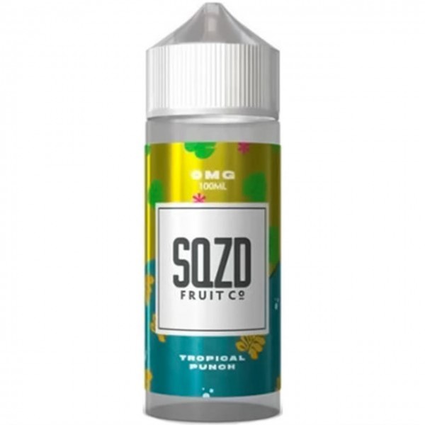 Tropical Punch E Liquid 100ml by SQZD