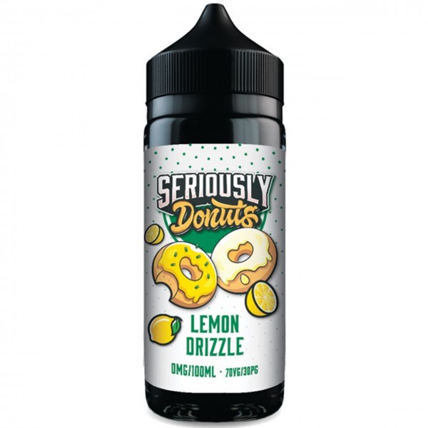 Lemon Drizzle E Liquid 100ml by Seriously Donuts