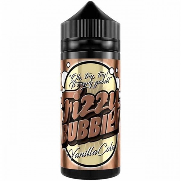 Vanilla Cola E Liquid 100ml Shortfill by Fizzy Bubbily