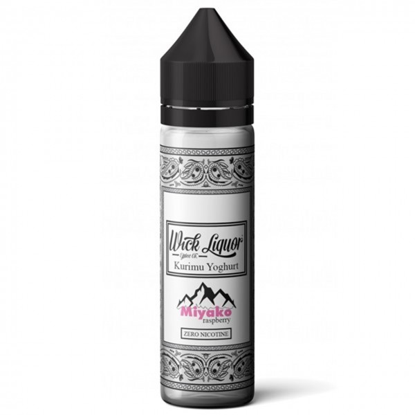 Miyako Raspberry Kurimu Yoghurt E Liquid 50ml Shortfill by Wick Liquor