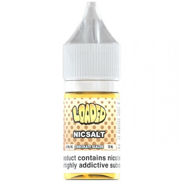Chocolate Glazed Nic Salt E Liquid 10ml by Loaded